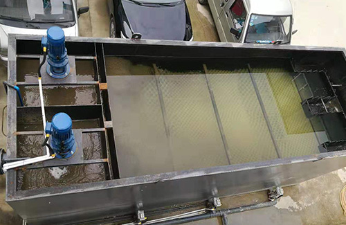 接觸氧化池、絮凝沉淀工藝