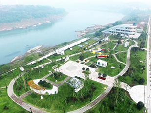 廣安市鄰水縣污水處理站，廣安市政協人資環委帶領鄰水縣政協與縣住建局相關負責人，到鄰水縣各鄉鎮專項督導污水處理廠（站）建設與運行情況